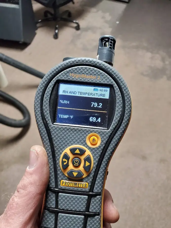 Moisture meter humidity assessment for Fire & Smoke Damage Restoration in Union City